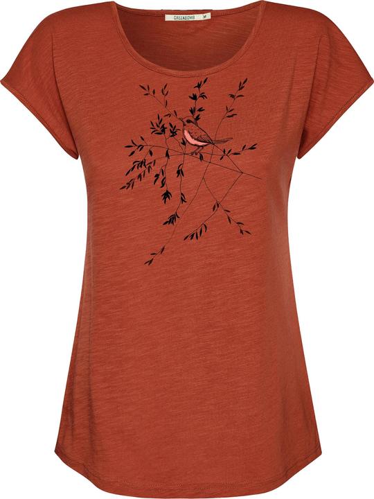 Actual product image Greenbomb Women's Animal Bird Branch Cool T-Shirt (L)