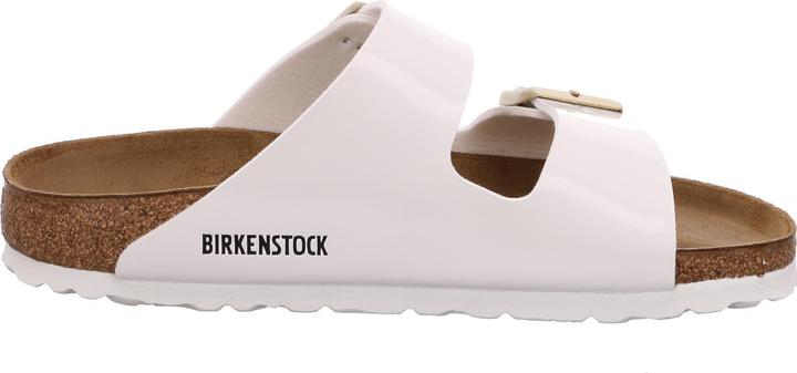 Actual product image Birkenstock Arizona Birko Flor Lacquer Narrow (39)