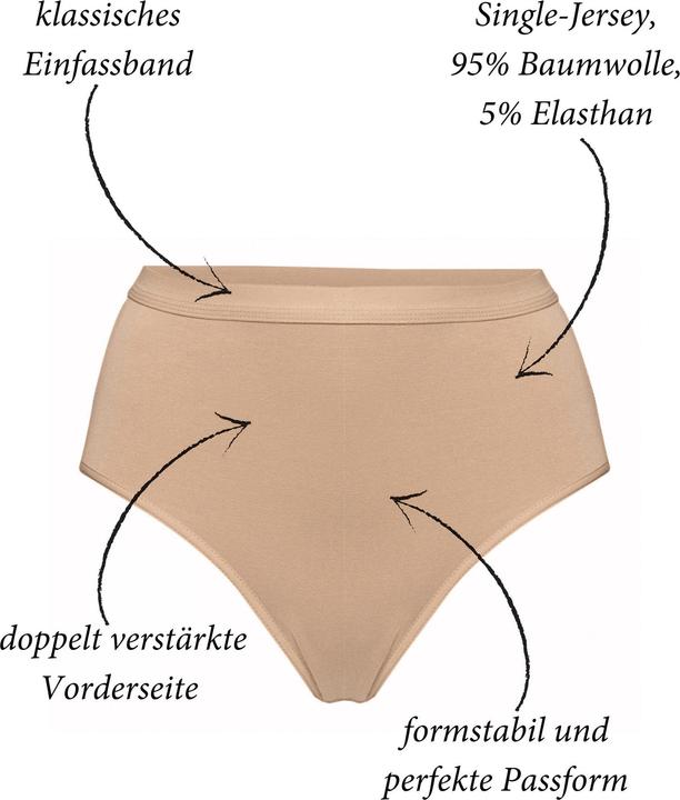 Actual product image Con-ta Ladies' moulded briefs 2-pack (38, pack of 2)