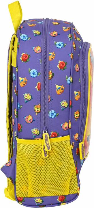 Produktbild Superthings Schulrucksack Guardians of Kazoom Lila Gelb (32 x 42 x 14 cm) (14 l)
