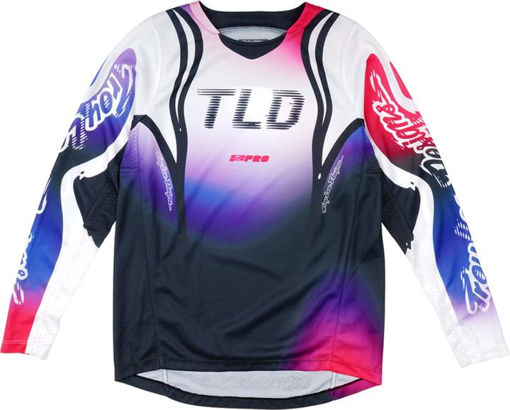 Image du produit Troy Lee Designs GP Pro Jersey, Drip, black/purple, youth L (L)