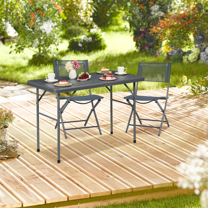 Produktbild Relaxdays Gartentisch (121.50 cm)