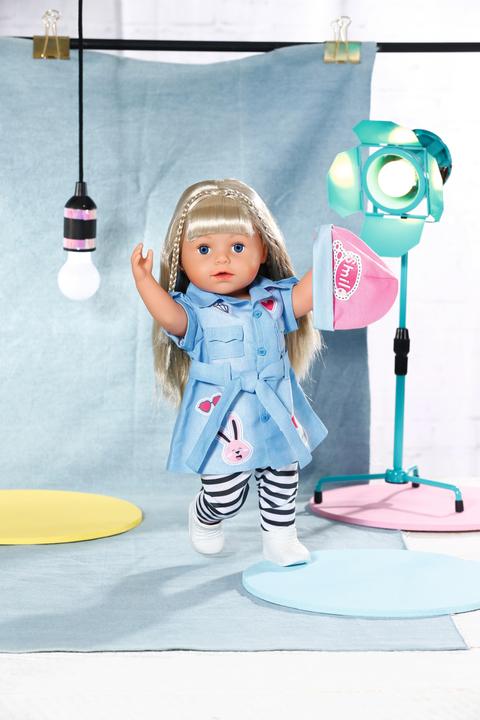 Produktbild Zapf Creation Zapf 835258 BABY born Deluxe Jeans Kleid 43cm