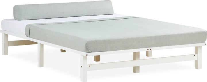 Immagine prodotto Jamb Letto pallet Letto in legno 140x200cm in legno massiccio bianco (140 x 200 cm)