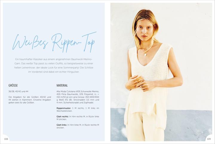 Actual product image Süsse Sommer-Tops stricken (German, 2023)