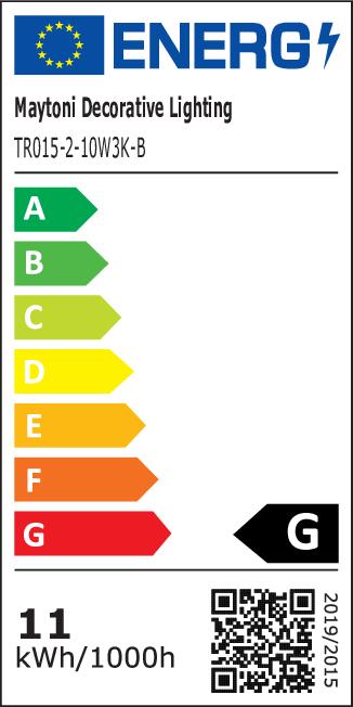 Etichetta energetica Maytoni MAGNET Luce a binario LED 11W 14cm orientabile e girevole bianco caldo (700 lm)