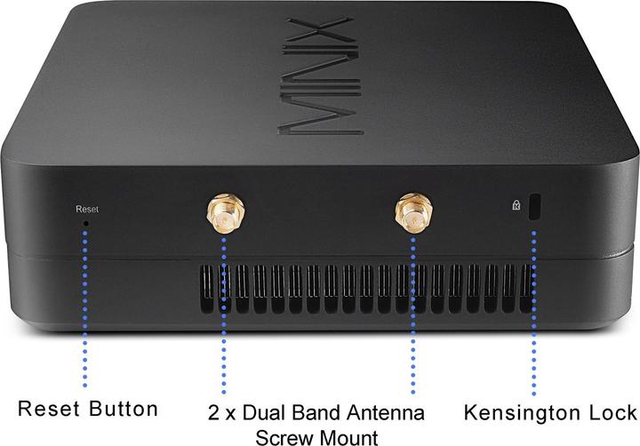 Produktbild Minix NGC-5 Pro (Intel Core i5-10210U, 8 GB, 256 GB, UHD Graphics 620)