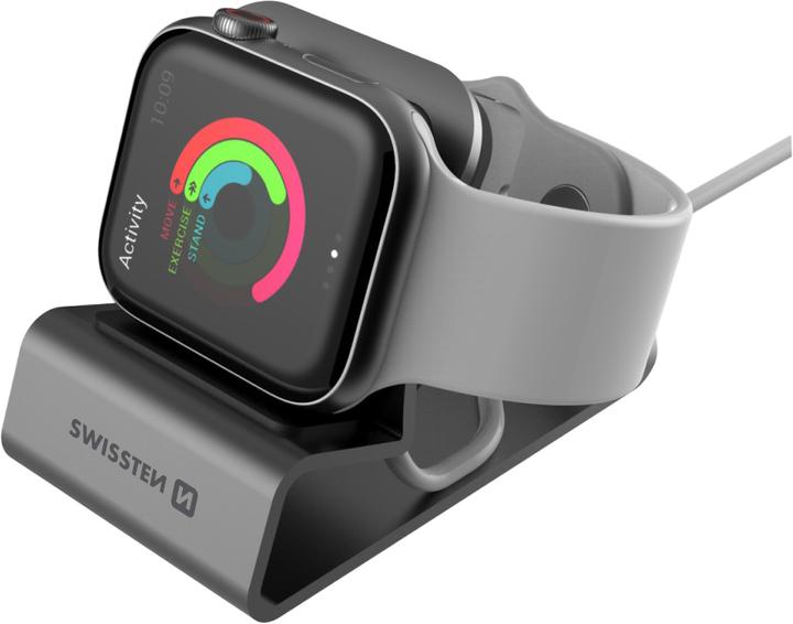 Actual product image Swissten Aluminum Stand for Apple Watch