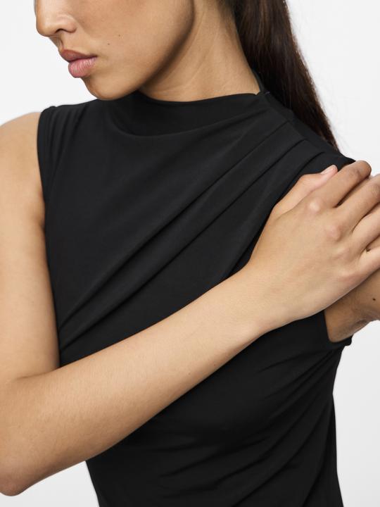 Produktbild Pieces Pcmadison Sl Draped Dress Jrs Noos Bc (M)