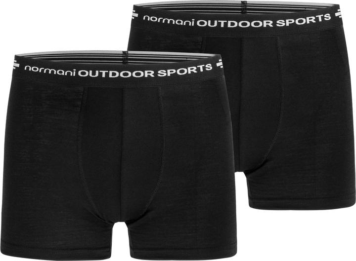 Normani 2er Pack Herren Merino Boxershorts Unterhose - 7692