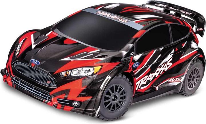 Actual product image Traxxas FORD FIESTA ST 4X4 BL-2S BLUE 1/10 RALLY RTR BL-2S BRUSHLESS, HD-PARTS, WITHOUT BATTERY/CHARGER (RTR Ready-to-Run)