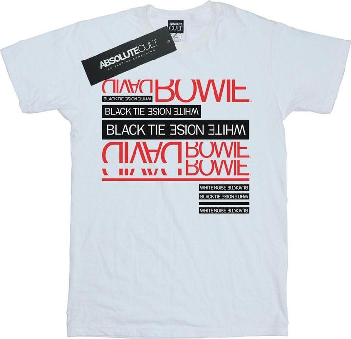 Immagine prodotto David Bowie Black Tie White Noise Maglietta Uomo (L)