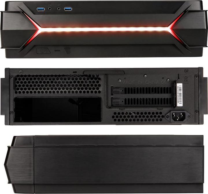 Immagine prodotto Silverstone SST-RVZ03B Caso HTPC Raven (Mini-ITX)