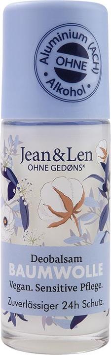 Jean & Len Cotton, Deodorant, 50 ml (Roll-on, 50 ml)