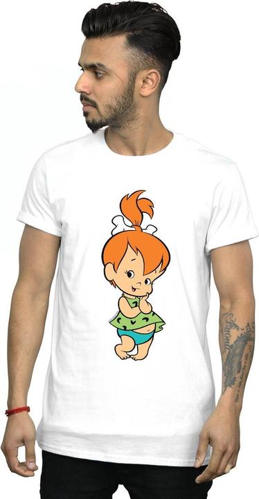 Actual product image The Flintstones Mens Pebbles Flintstone T-Shirt (L)