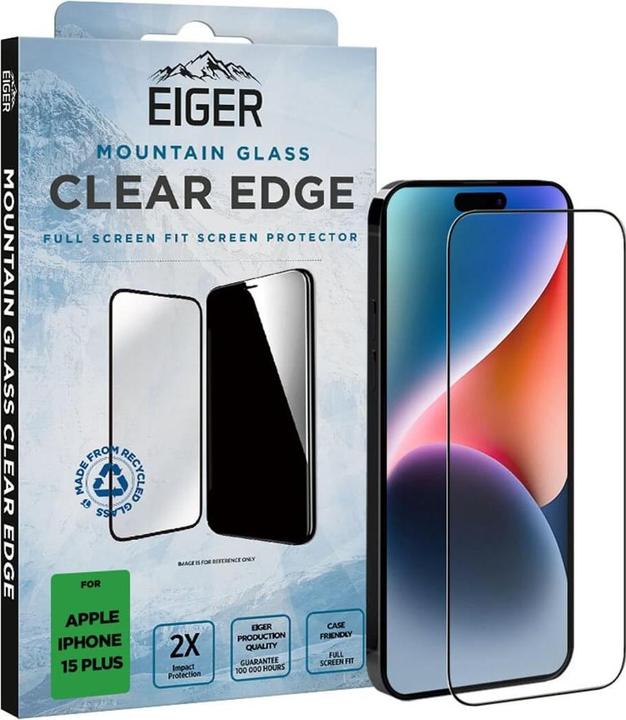 Produktbild Eiger Clear Edge (1 Stück, Apple iPhone 15 Plus)