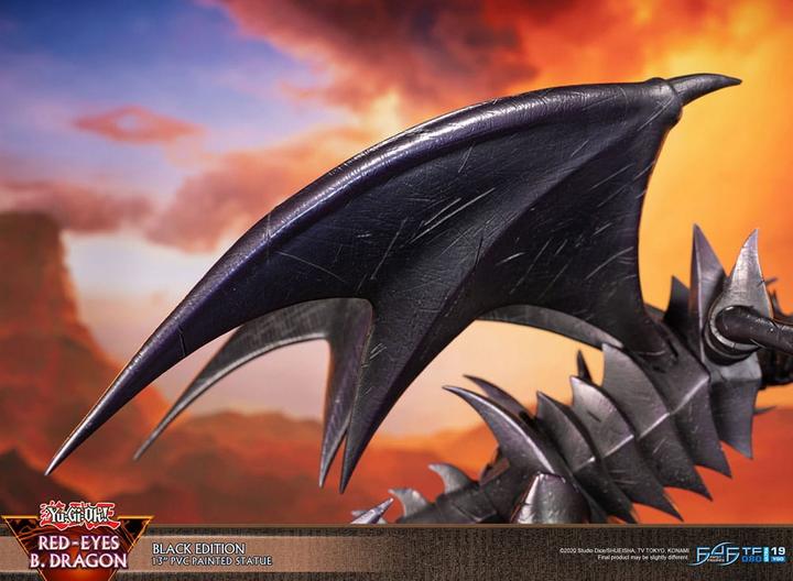 Immagine prodotto First 4 Figures Statuetta Yu-Gi-Oh! in PVC Occhi Rossi B. Dragon Colore Nero 33 cm