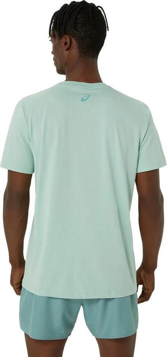 Actual product image ASICS Performance Asics Logo Ss Tee Light Caledon Man (L)