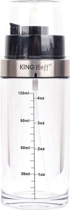 Kinghoff Sprühflasche für Öl und Essig 150ml, 2in1 (150 ml)