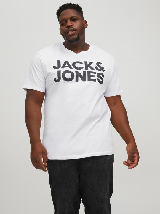 Immagine prodotto Jack & Jones Maglietta plus size con stampa logo (6XL)