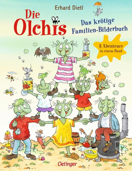 Die Olchis. Das krötige Familien-Bilderbuch (Deutsch, Erhard Dietl, 2023)