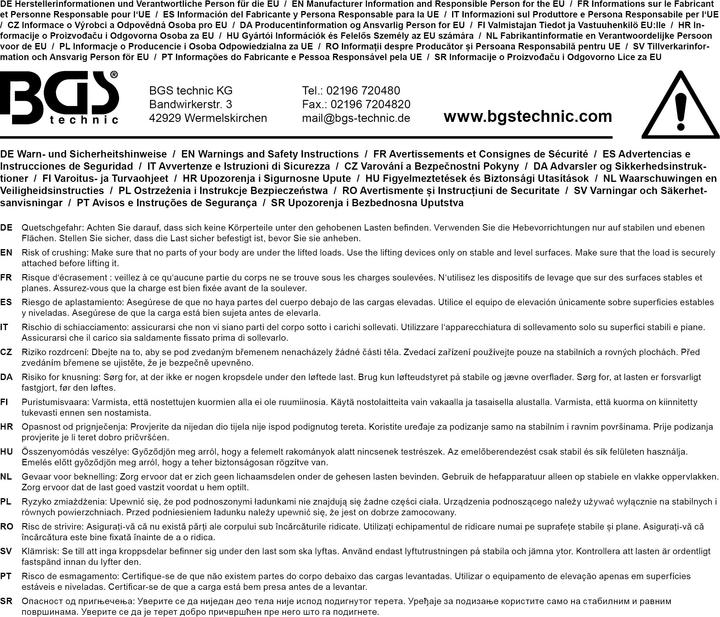 Immagine prodotto BGS Pistone idraulico per gruetta per 9245, 11999