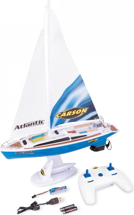 Actual product image Carson RC sailboat Atlantic 2.4GHz 100% RTR
