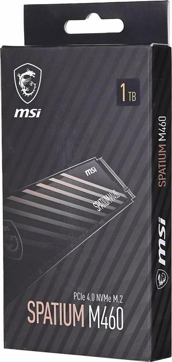 Produktbild MSI Spatium M460 (1000 GB, M.2 2280)
