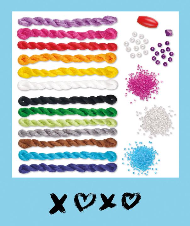 Image du produit Lena Friendship bracelets, big, Children"s jewellery bracelet making kit, 6 yr(s), Multicolour