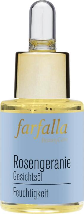 Actual product image Farfalla Moisturizing face oil rose geranium oil (15 ml, Face oil)