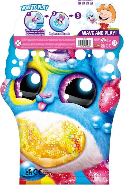 Actual product image Zuru Bubble Wow Bubble Glove