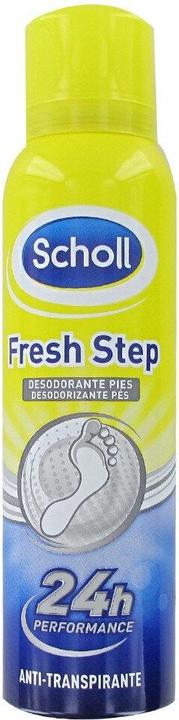Scholl Fresh Step Spray per scarpe Deodorante delicato per piedi con effetto a lunga durata contro i (Pediluvio, 150 ml)