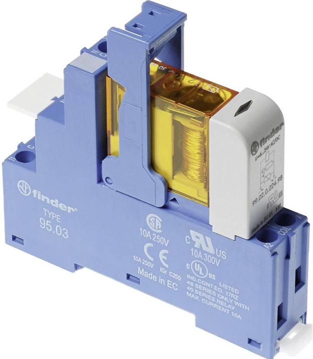 Actual product image Finder 48.31.8.230.0060 Relay module Rated voltage: 230 V/AC Switching current (max.)
