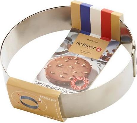 Actual product image de Buyer Cake ring adjustable (18 cm)