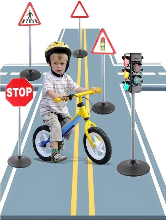 Produktbild The Toy Company Verkehrsampel für Kinder, Ampelmodell, Ampelspielzeug