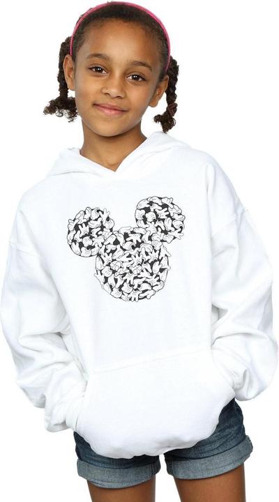 Produktbild Disney Mickey Mouse Head Of Hands Kapuzenpullover Mädchen (116)