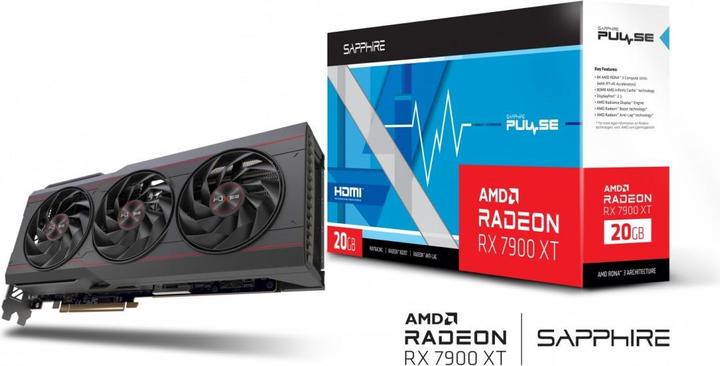 Image du produit Sapphire Radeon RX 7900 XT Pulse Gaming (20 Go)