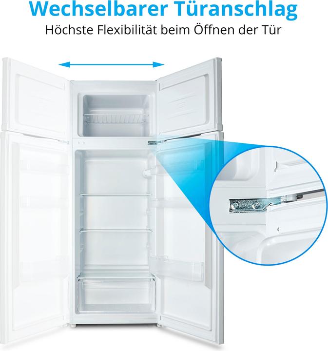 Actual product image Medion Fridge-freezer MD 37298 Right/replaceable (206 l)
