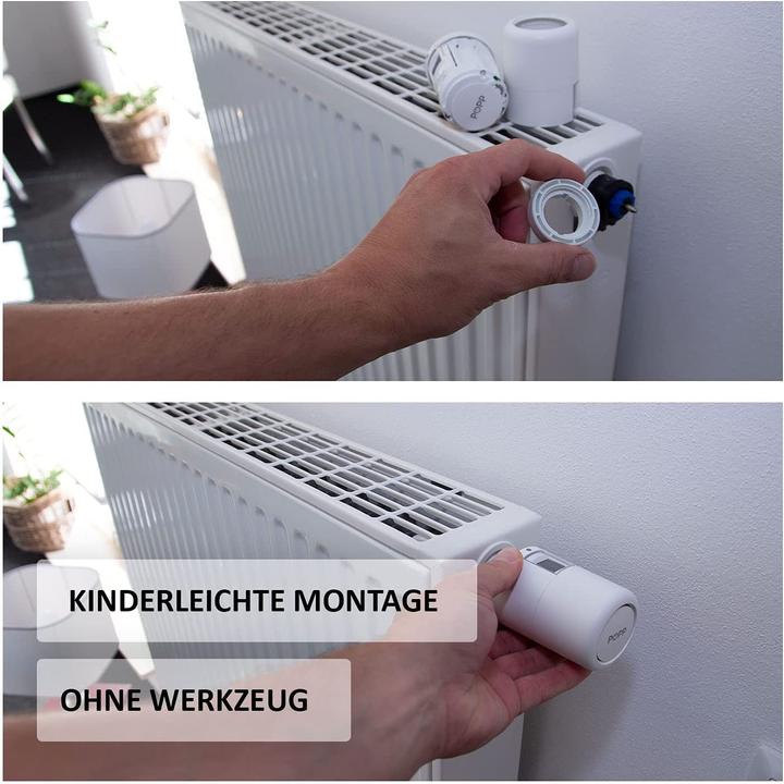 Actual product image Popp Smart Thermostat (Zigbee)