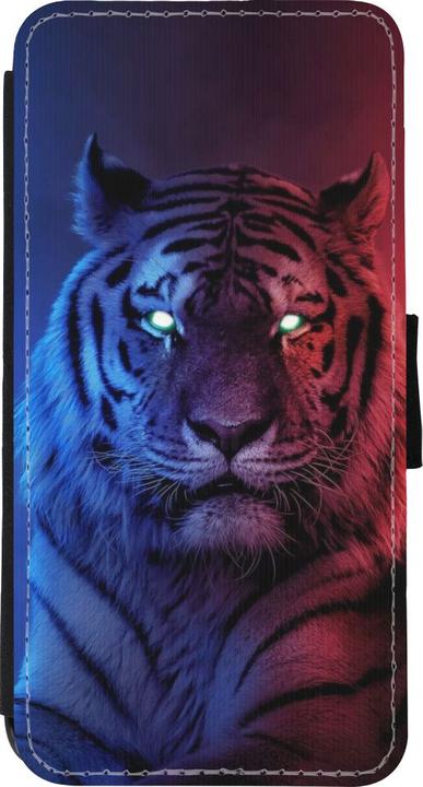 Image du produit PhoneLook Coque Wallet noir Tiger Blue Red (Apple iPhone XR)