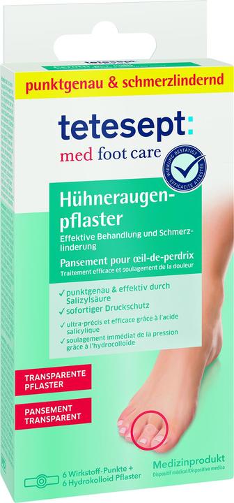 Tetesept Hühneraugenpflaster 6 Stück (6 x)