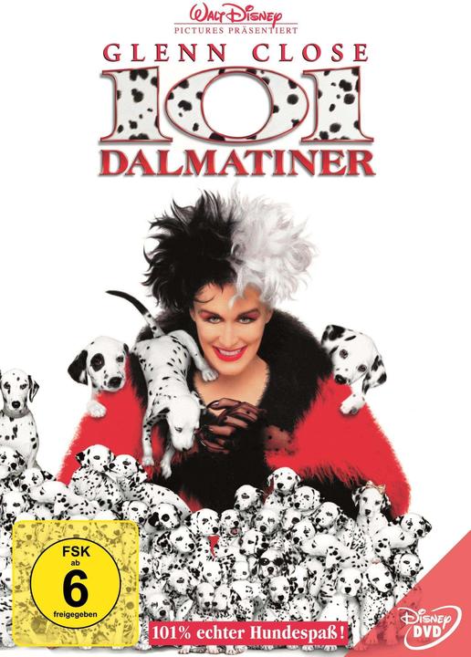 101 Dalmatians (live action film) (DVD, 1996, Turkish, English, Italian, German)