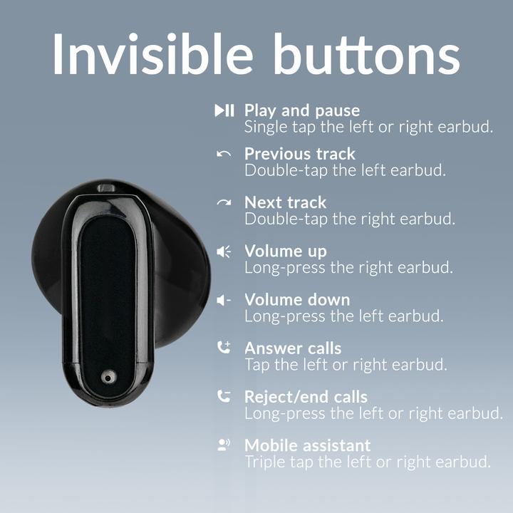 Produktbild Mobilize Bluetooh-Headset (keine Geräuschunterdrückung, 4 h, Kabellos)