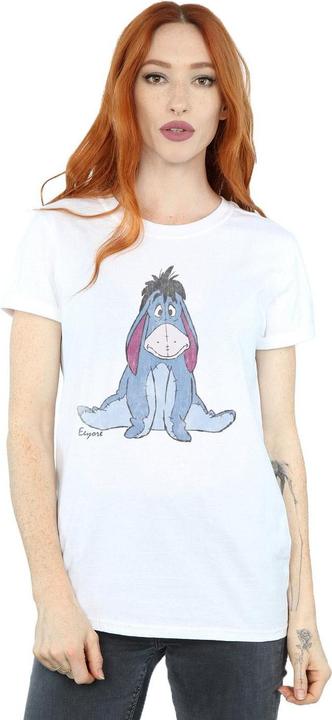Image du produit Winnie the Pooh T-shirt boyfriend en coton de Bourriquet Femme/Ladies (M)