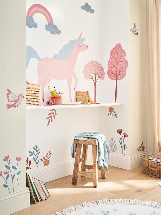 Produktbild Vertbaudet Kinderzimmer XL-Wandsticker Einhorn (70 x 110 cm)