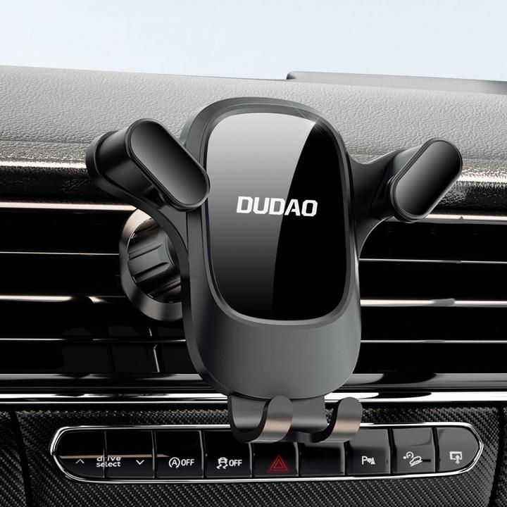 Actual product image Dudao F5Pro air vent car phone holder - black
