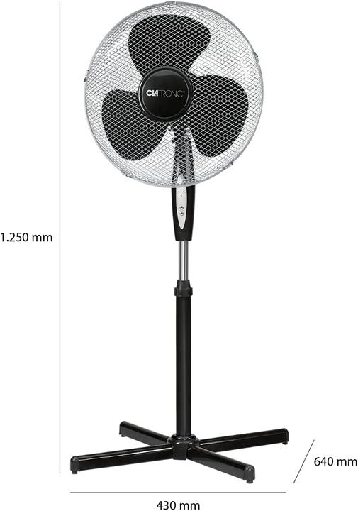 Produktbild Clatronic VL 3741 S (51 dB)