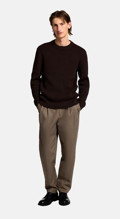 Produktbild Selected Homme Texturierter Pullover mit Rundhalsausschnitt (XL)