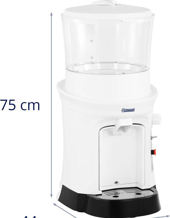 Produktbild Royal Catering Ice Crusher Eiscrusher Eiszerkleinerer Eis-Crush-Maschine 400 W 320 U/min 12 l (EU-Stecker)