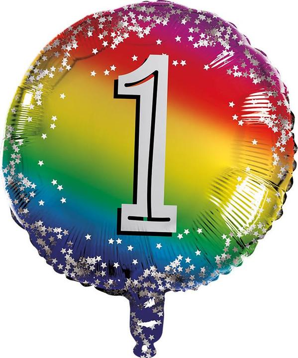 Image du produit Boland Folienballon Rund Nummer 1 (1 x)